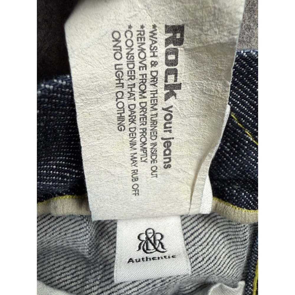 Rock & Republic Costello Jeans Women's 26 Dark Wash Straight Leg Denim - Picture 10 of 13